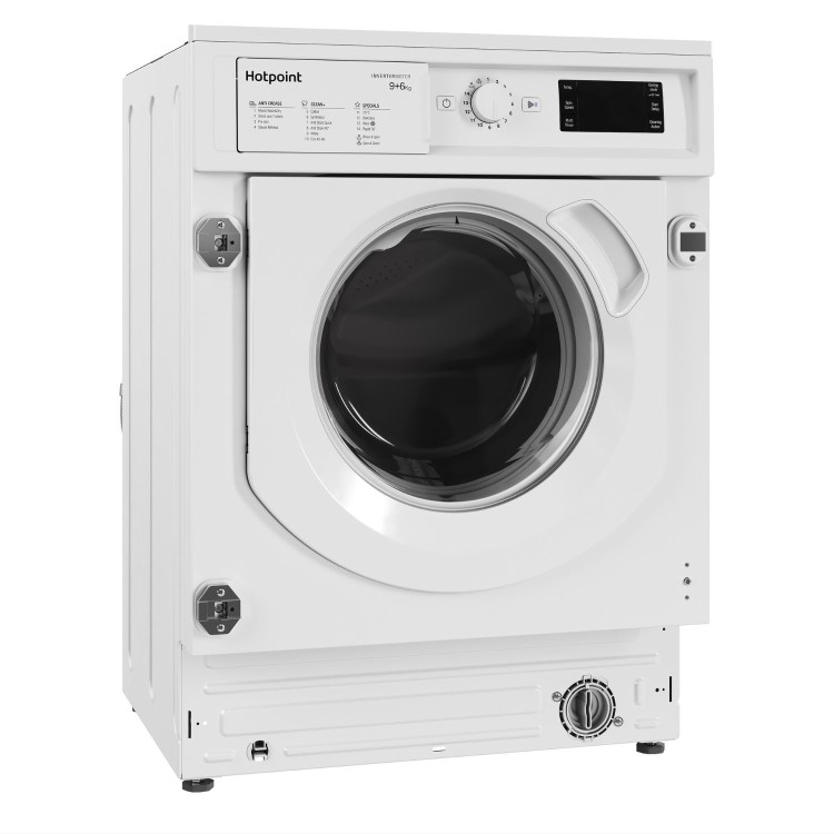 Hotpoint Anti-Stain 9kg Wash 6kg Dry 1400rpm Integrated Washer Dryer - White