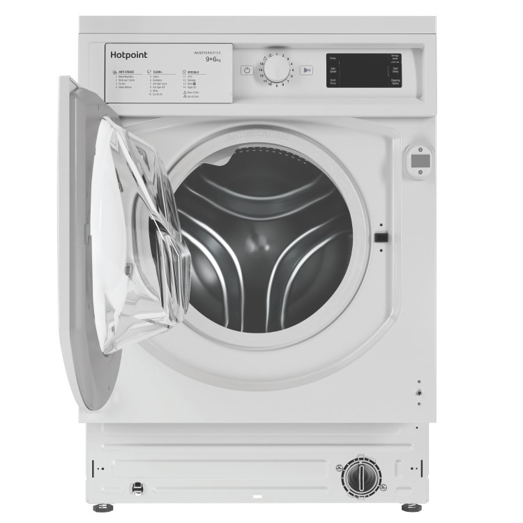 Hotpoint Anti-Stain 9kg Wash 6kg Dry 1400rpm Integrated Washer Dryer - White