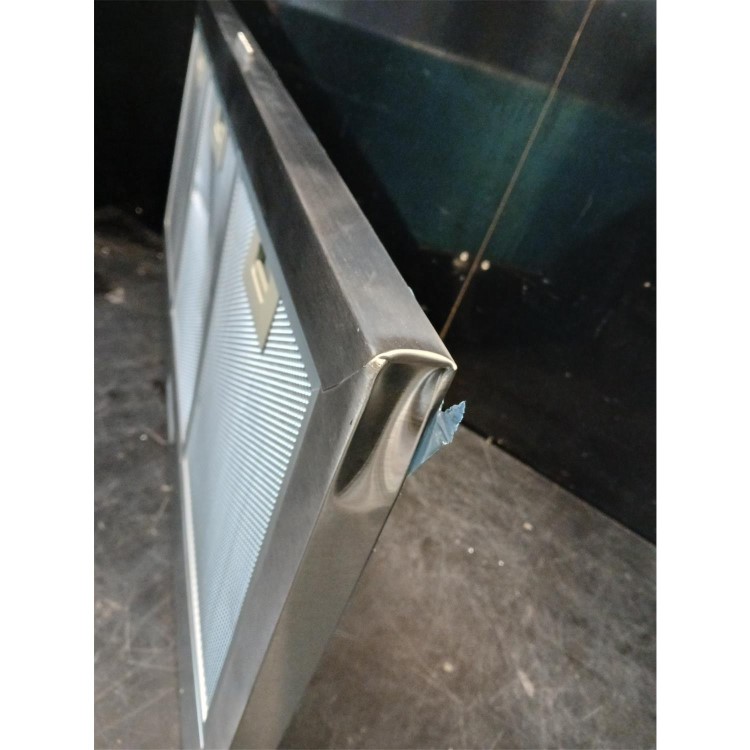 GRADE A3 - electriQ 90cm Traditional Chimney Cooker Hood - Stainless Steel