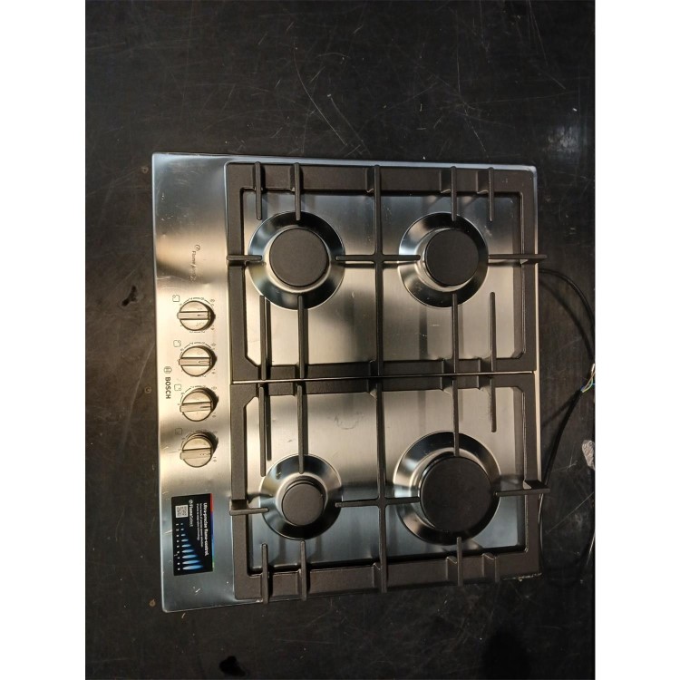GRADE A3 - Bosch Series 6 60cm 4 Burner Gas Hob - Stainless Steel