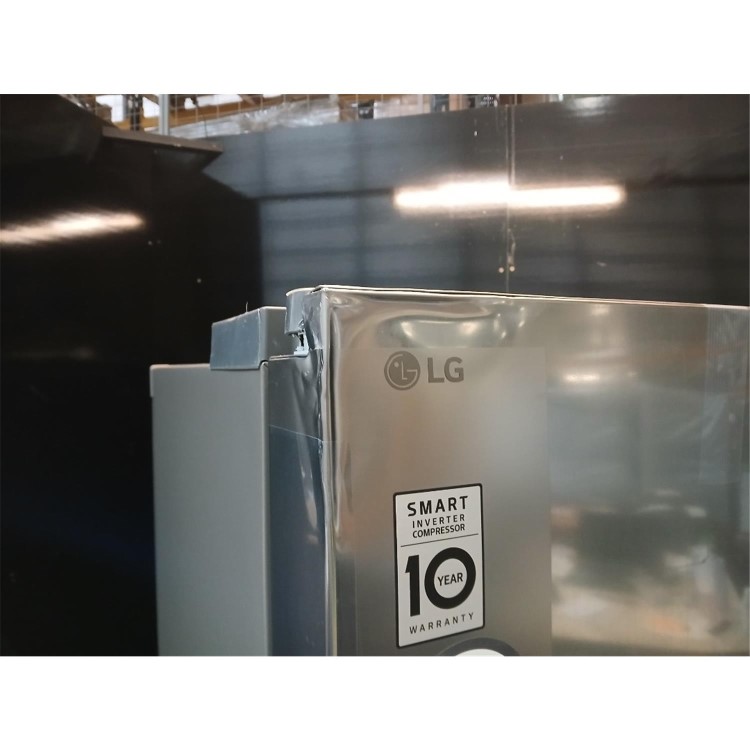 Refurbished LG NatureFRESH 638 Litre Side-by-Side American Fridge Freezer - Silver