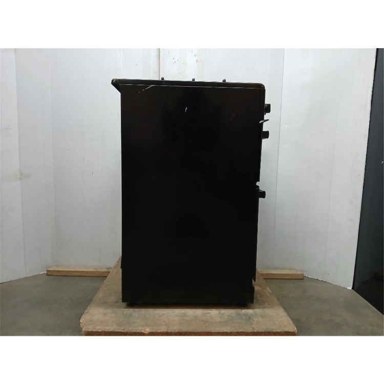 GRADE A2 - electriQ 60cm Dual Fuel Cooker - Black