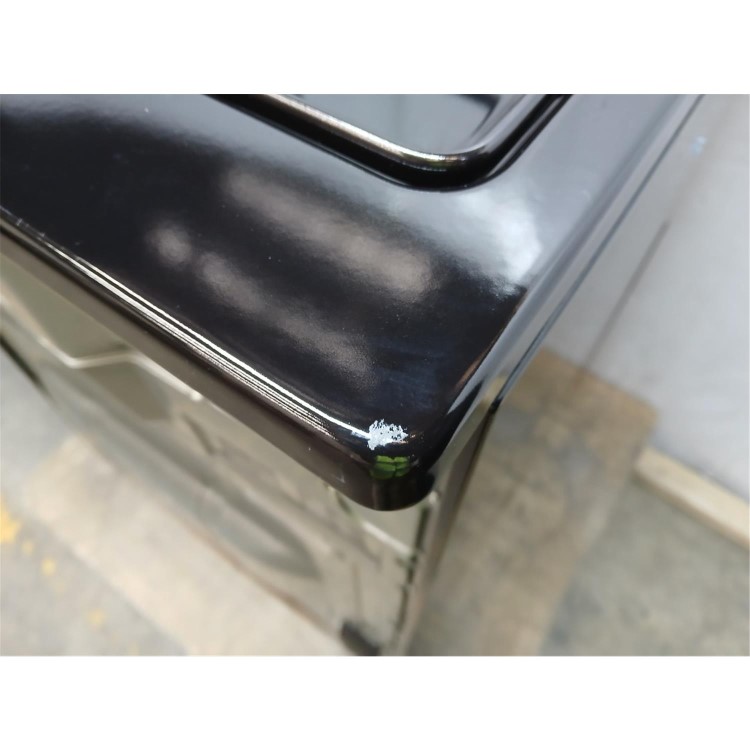 GRADE A2 - electriQ 60cm Dual Fuel Cooker - Black