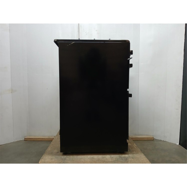 GRADE A2 - electriQ 60cm Dual Fuel Cooker - Black