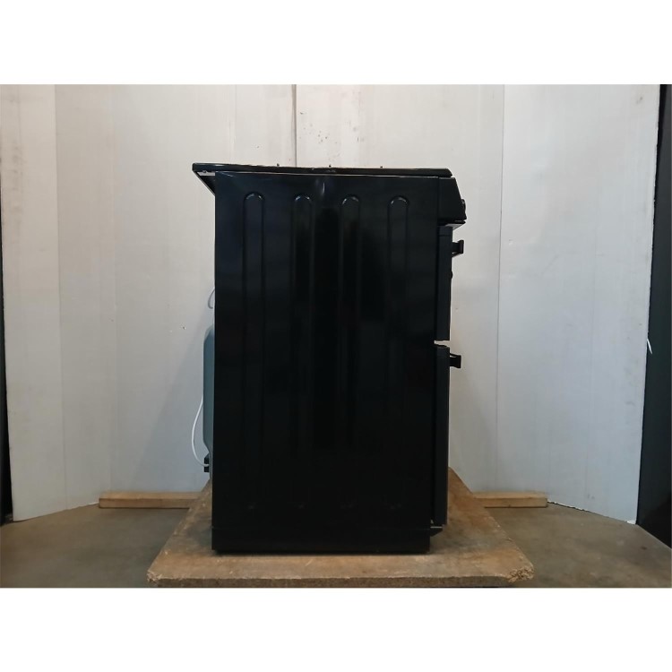 Refurbished Gas Twin Cavity Black LPG Jets Freestanding 60cm Cooker