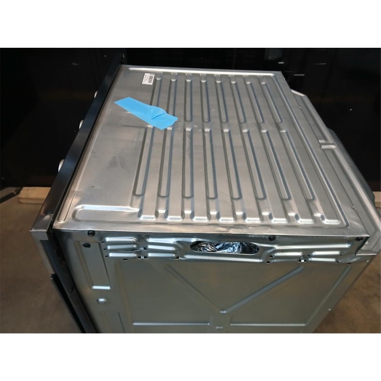 GRADE A3 - Indesit IO233XUK Click&Clean Electric Single Oven - Stainless Steel  