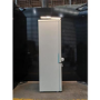 Refurbished electriQ 244 Litre 60/40 Retro Freestanding Fridge Freezer - Cream