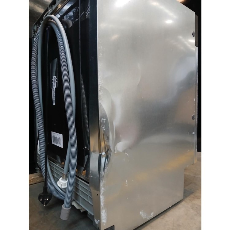 Refurbished Hotpoint Maxi Space Integrated Dishwasher - C-Rated Black control panel