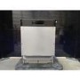 GRADE A2 - Hisense Hi4 Integrated Dishwasher - Auto Dry D-Rated Silver control panel