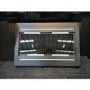 Refurbished electriQ eiQISLANDSLIMBK 90cm Island Hood with Hob to Hood Connection – Black