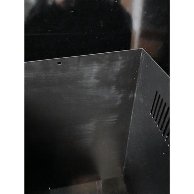 Refurbished electriQ eiQISLANDSLIMBK 90cm Island Hood with Hob to Hood Connection – Black