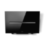 Refurbished Elica Shy 60cm Angled Cooker Hood - Black Glass