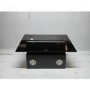 Refurbished Elica Shy 60cm Angled Cooker Hood - Black Glass