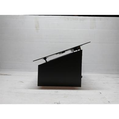Refurbished Elica Shy 60cm Angled Cooker Hood - Black Glass