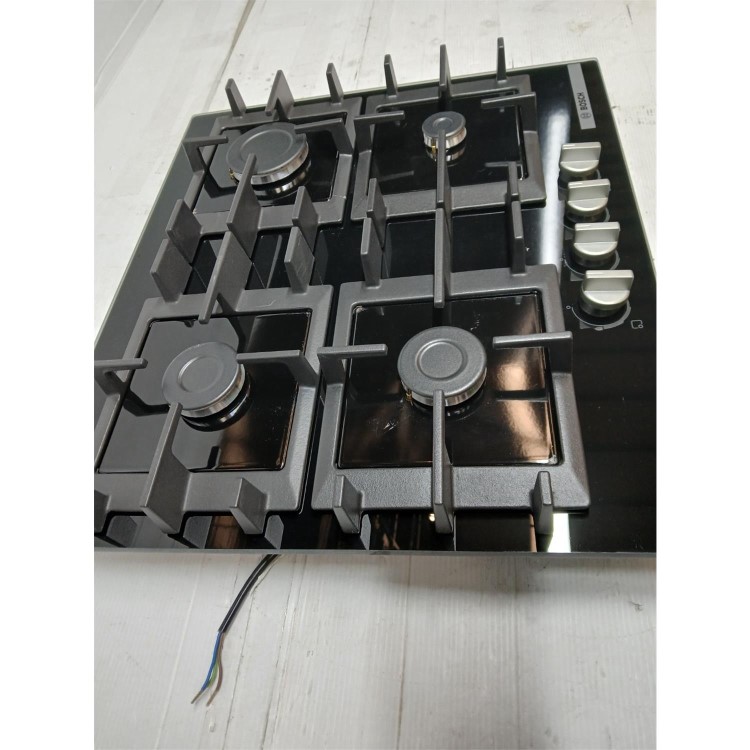 Refurbished Bosch Series 4 60cm 4 Burner Gas Hob - Black