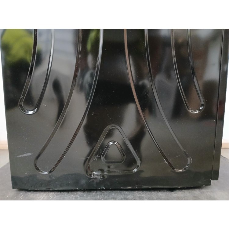 GRADE A2 - electriQ 7kg Vented Tumble Dryer - Black
