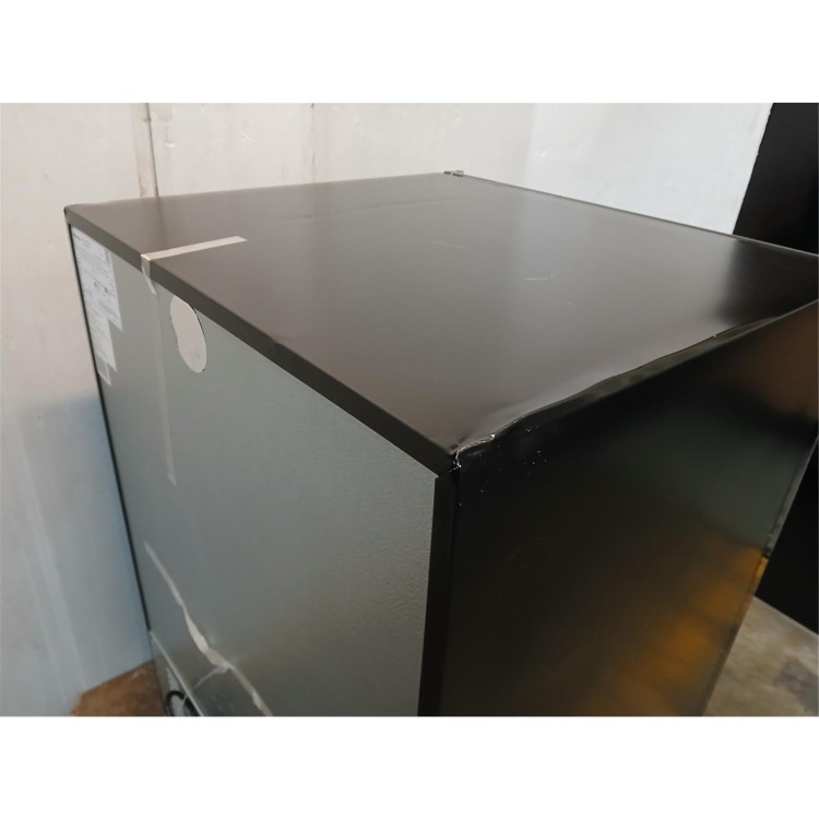 Refurbished Hisense 46 Bottle Capacity Wine Cooler- Black Glass - F Rated