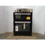 GRADE A2 - electriQ 60cm Dual Fuel Cooker - Stainless Steel
