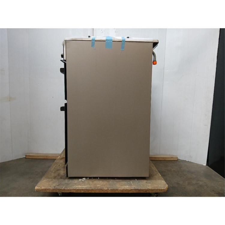 GRADE A2 - electriQ 60cm Dual Fuel Cooker - Stainless Steel