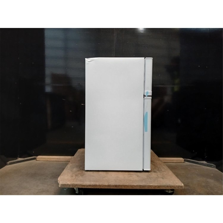 GRADE A3 - electriQ 80 Litre Under Counter Freestanding Fridge Freezer - White