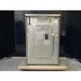 GRADE A2 - electriQ 60cm Double Oven Dual Fuel Cooker with Mirror Door