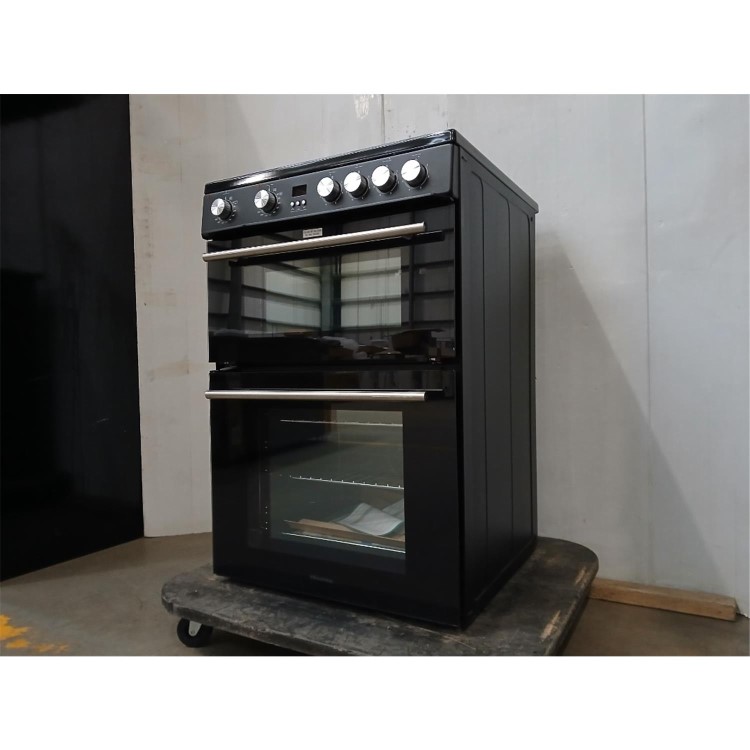 GRADE A2 - Hisense 60cm Electric Cooker - Black