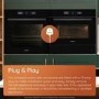 GRADE A3 - Hotpoint Class 3 Built-In Microwave & Grill - Stainless Steel