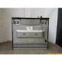 GRADE A2 - electriQ 90cm Gas Single Oven Range Cooker - Black