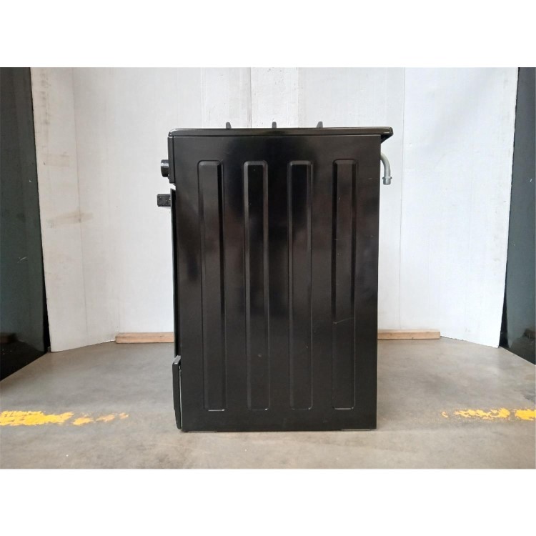 GRADE A2 - electriQ 90cm Gas Single Oven Range Cooker - Black
