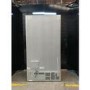 GRADE A2 - electriQ 513 Litre Side-by-Side American Fridge Freezer – Stainless Steel