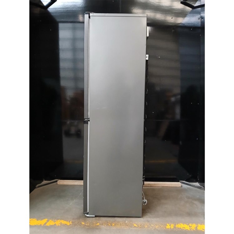 GRADE A2 - Hotpoint 268 Litre 50/50 Freestanding Fridge Freezer - Dark Stainless Steel