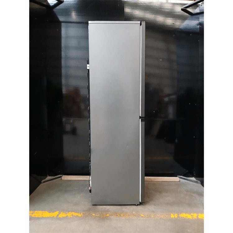 GRADE A2 - Hotpoint 268 Litre 50/50 Freestanding Fridge Freezer - Dark Stainless Steel