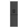 Refurbished Hotpoint HPKH 1261W XBR4UK 50/50 No Frost Fridge Freezer With Water Dispenser - Dark Stainless Steel