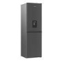 Refurbished Hotpoint HPKH 1261W XBR4UK 50/50 No Frost Fridge Freezer With Water Dispenser - Dark Stainless Steel