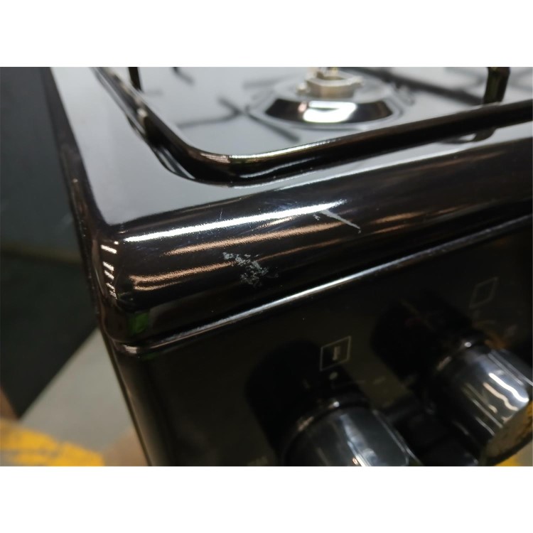 GRADE A2 - electriQ 60cm Dual Fuel Cooker - Black