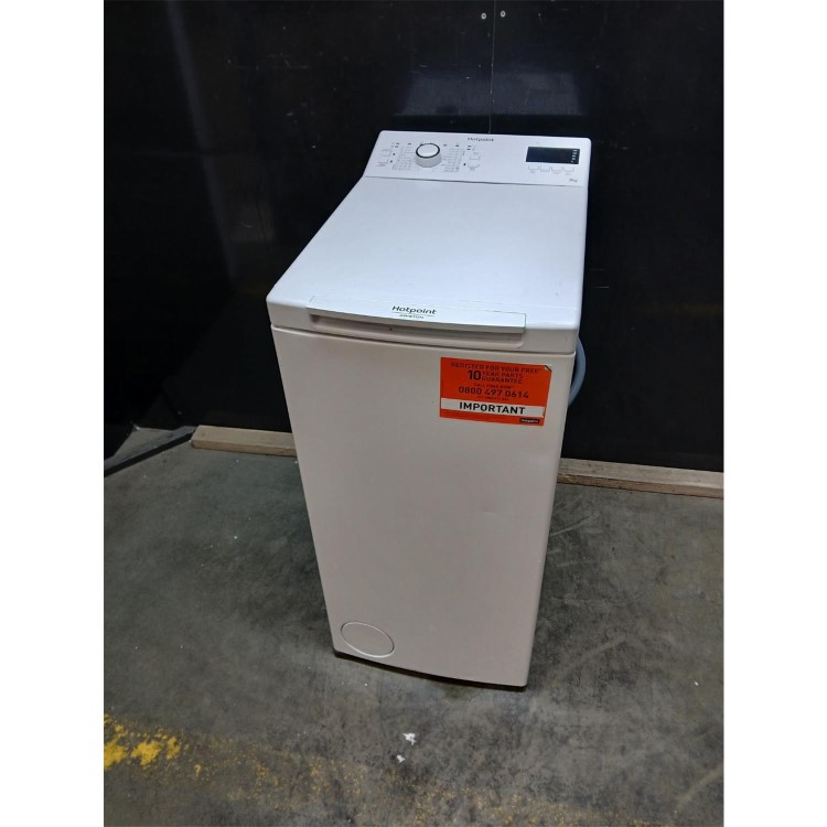 GRADE A2 - Hotpoint Anti-Stain 7kg 1200rpm Top Loading Washing Machine - White