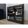 GRADE A2 - electriQ 100cm Gas Range Cooker – Black
