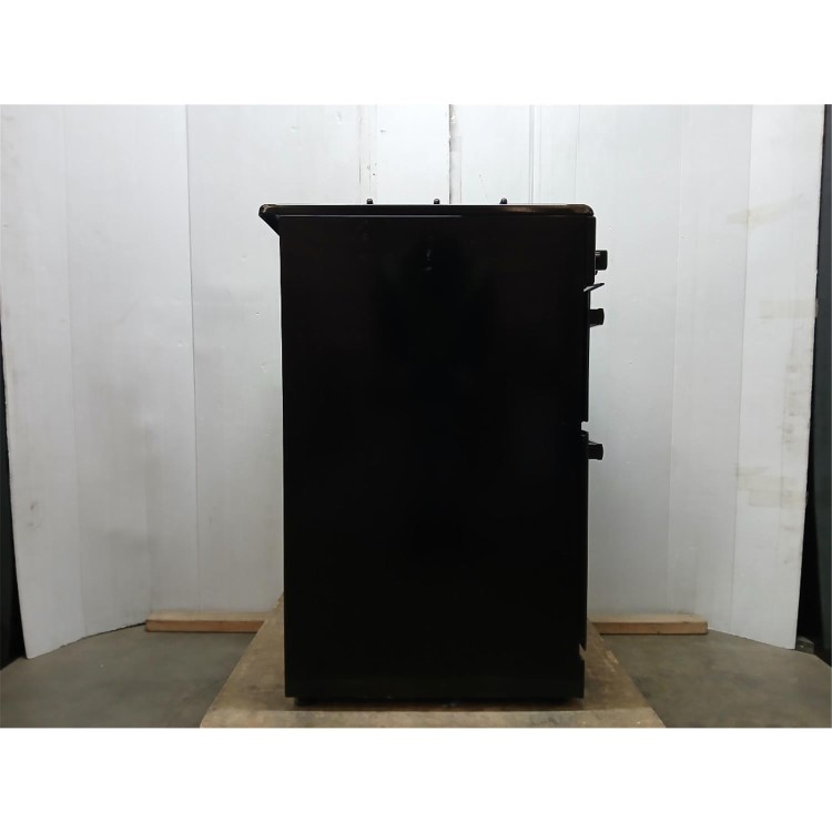 GRADE A2 - electriQ 60cm Dual Fuel Cooker - Black
