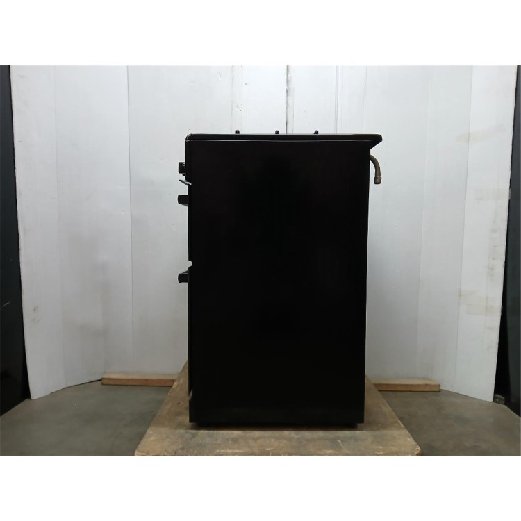 GRADE A2 - electriQ 60cm Dual Fuel Cooker - Black