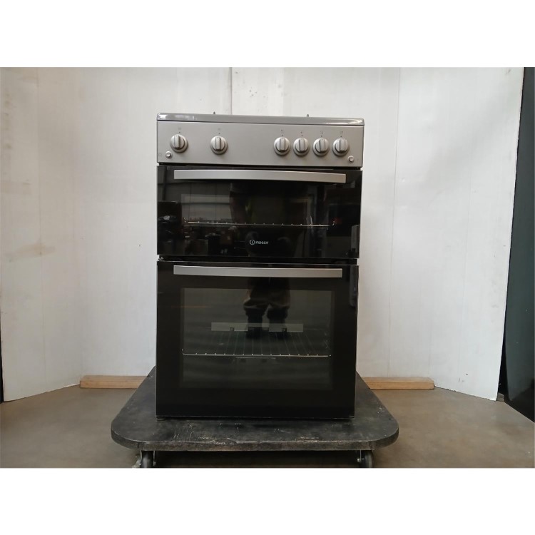 GRADE A2 - Indesit 60cm Gas Cooker - Silver
