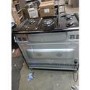 GRADE A2 - electriQ 90cm Gas Single Oven Range Cooker - Black