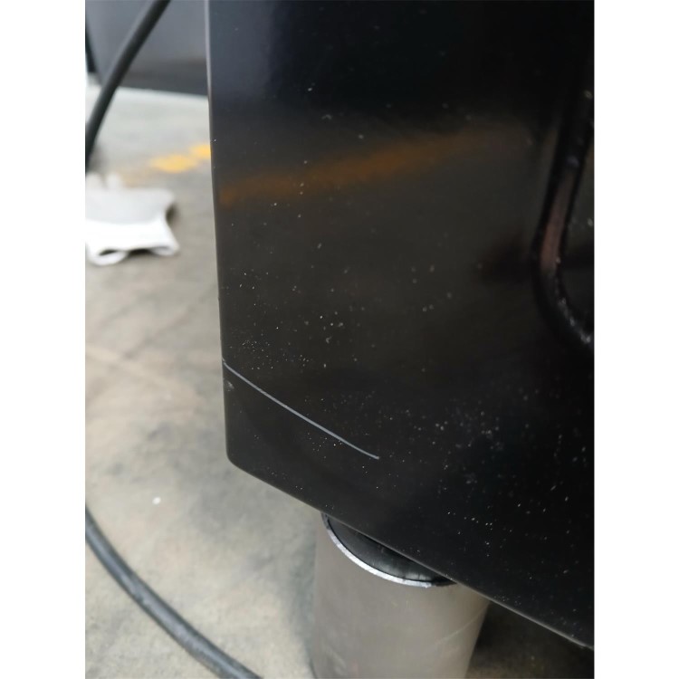 GRADE A2 - electriQ 90cm Gas Single Oven Range Cooker - Black