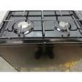 GRADE A2 - electriQ 60cm Dual Fuel Cooker - Black