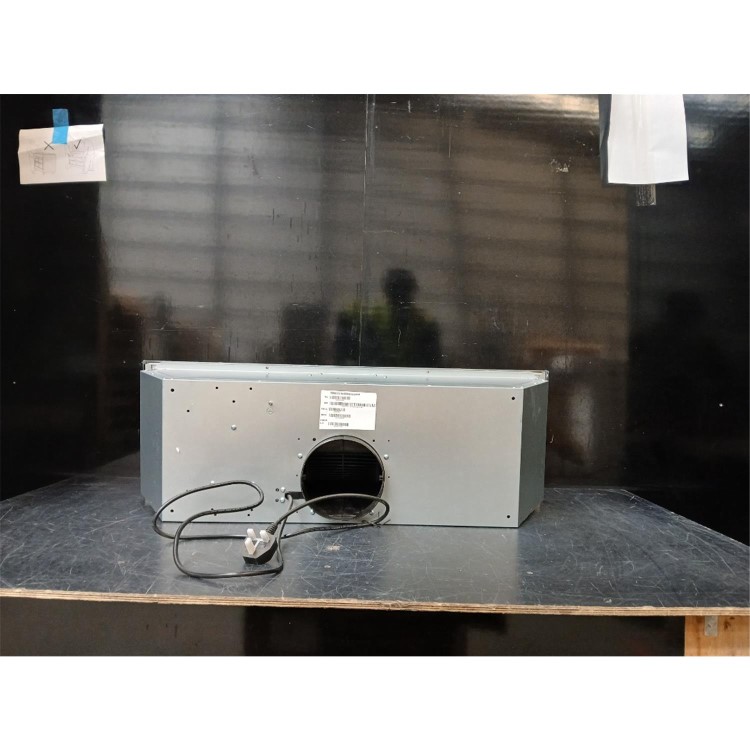 GRADE A3 - electriQ 90cm Canopy Cooker Hood - Stainless Steel