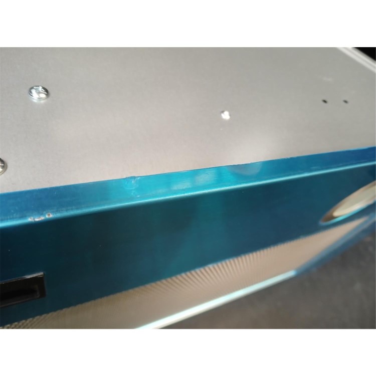 GRADE A3 - electriQ 90cm Canopy Cooker Hood - Stainless Steel