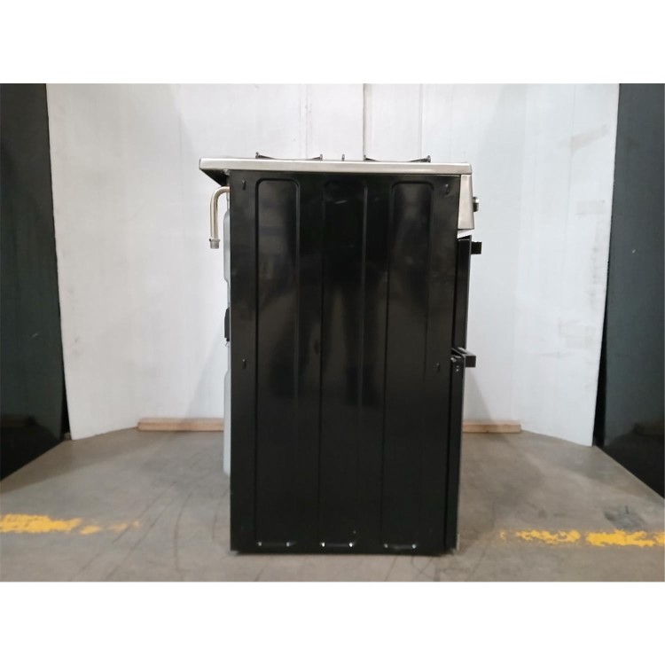 GRADE A2 - Beko 90cm Dual Fuel Range Cooker - Stainless Steel