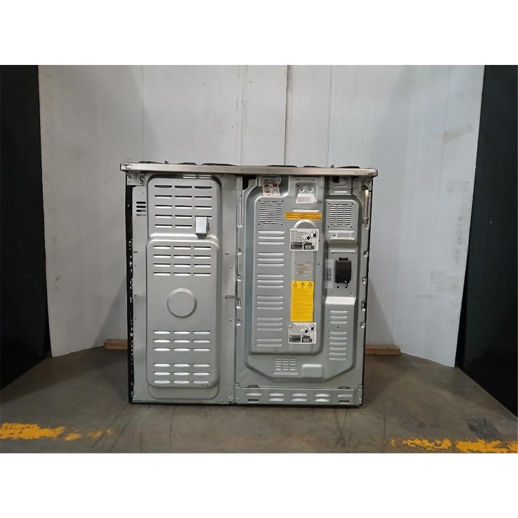 GRADE A2 - Beko 90cm Dual Fuel Range Cooker - Stainless Steel
