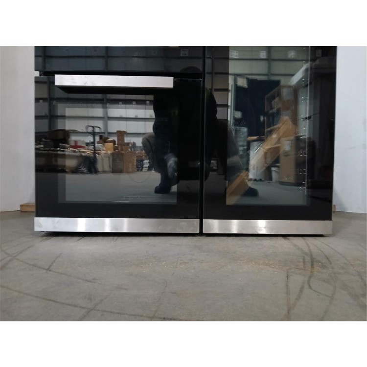 GRADE A2 - Beko 90cm Dual Fuel Range Cooker - Stainless Steel