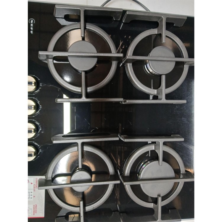 GRADE A3 - Neff N70 60cm 4 Burner Gas Hob - Black