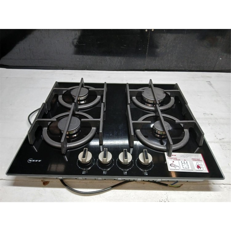 GRADE A3 - Neff N70 60cm 4 Burner Gas Hob - Black
